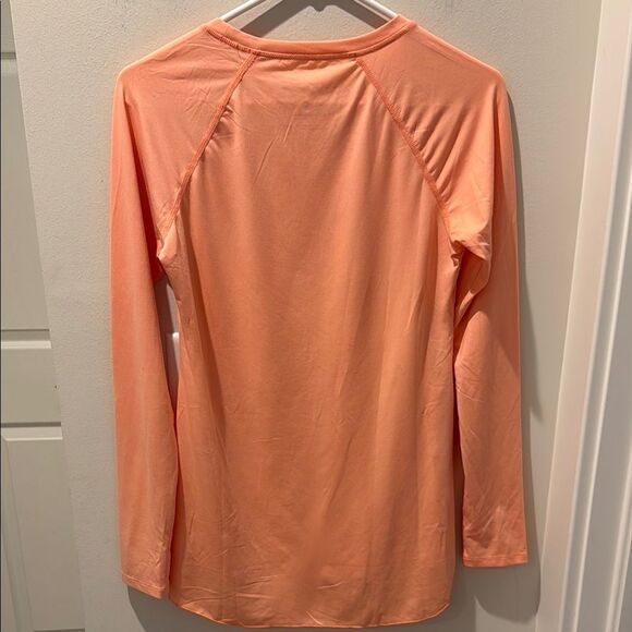 Blueline Surf& Paddle Co Peach Long Sleeve Women's Top size small - Picture 5 of 10